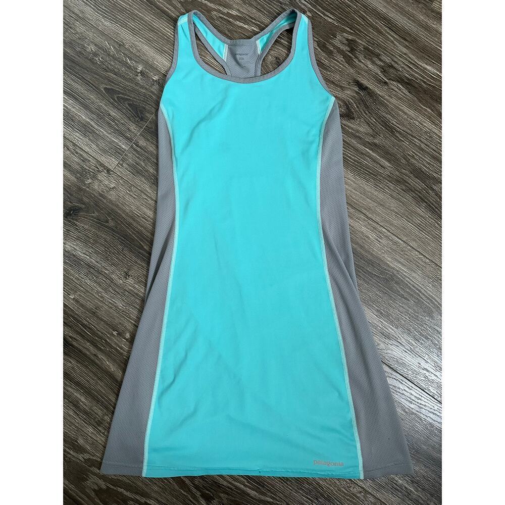 Patagonia All Weather Dress Nile Blue size Small